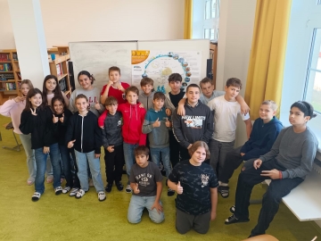 Mittelschule Pottendorf sammelte autofreie Schulwege bei „Klimafit zum Radlhit“