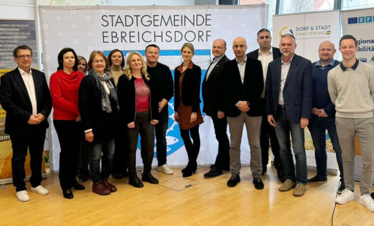 März 2024: 2. Amtsleiter:innen-Treffen der KEM-Ebreichsdorf im Rathaus Ebreichsdorf