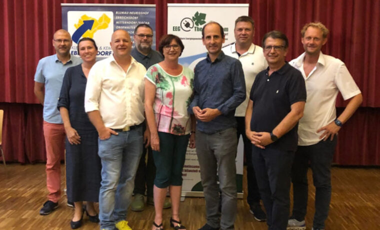 Juni 2022: Toller Abschluss der Veranstaltungsserie „Photovoltaik und Stromspeicher“ & „Raus aus Öl und Gas“ in Reisenberg