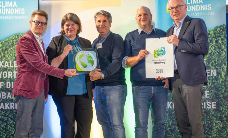 Oktober 2024: Reisenberg & Pottendorf sind Klimabündnis-Jubiläumsgemeinden