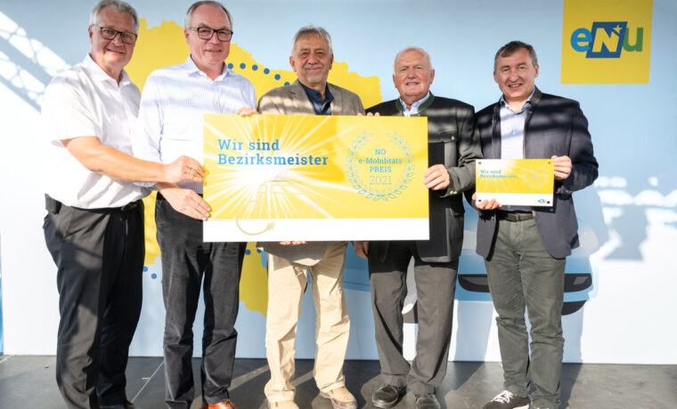 August 2022: e-Mobilität: Tattendorf ist Bezirksmeister!