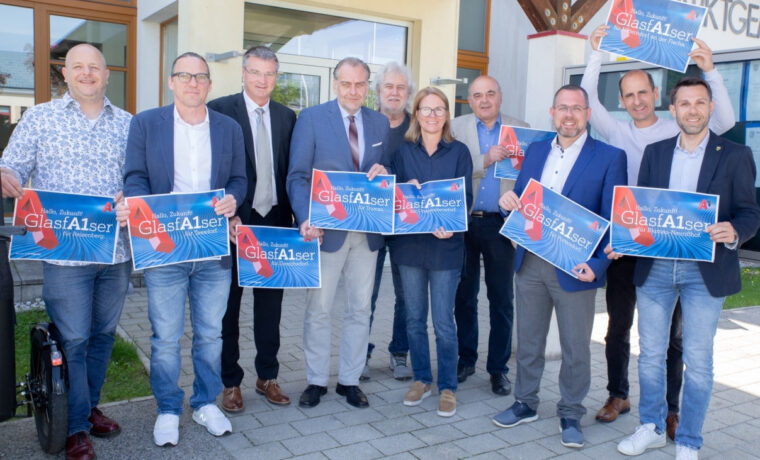 Mai 2023: A1 Glasfaserausbau bringt ultraschnelles Internet in die Kleinregion Ebreichsdorf