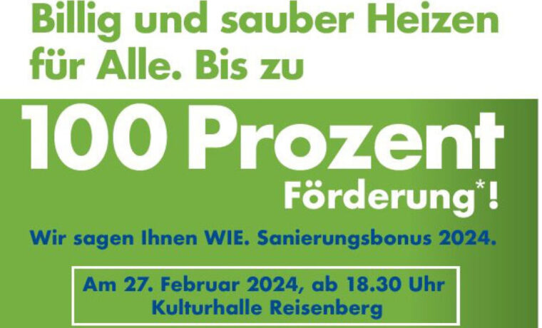 Jänner 2024: Sanierungsbonus NEU ab 2024: Förderungen für grüne Gebäudesanierung