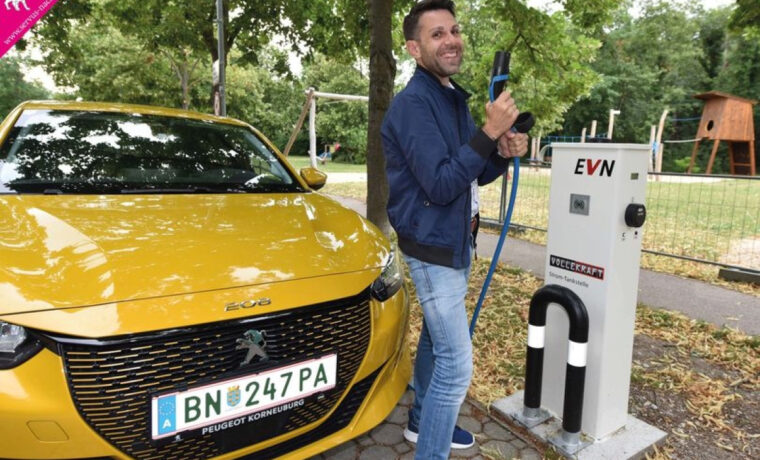Juli 2022: Neue E-Tankstelle im Ortsteil Blumau!