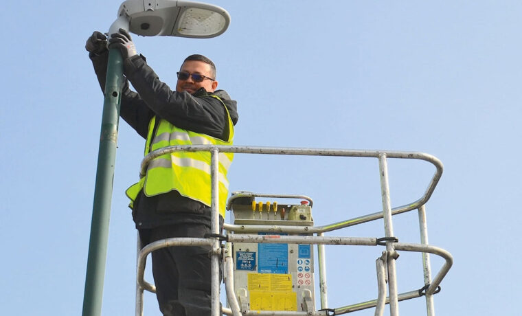 Februar 2024: Trumau auf dem Weg zur Energieeffizienz - Austausch der Straßenbeleuchtung auf LED-Technologie gestartet