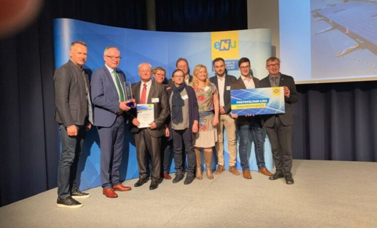 April 2022: Photovoltaik-Liga: Innovationspreis geht an die KEM-Gemeinde Teesdorf