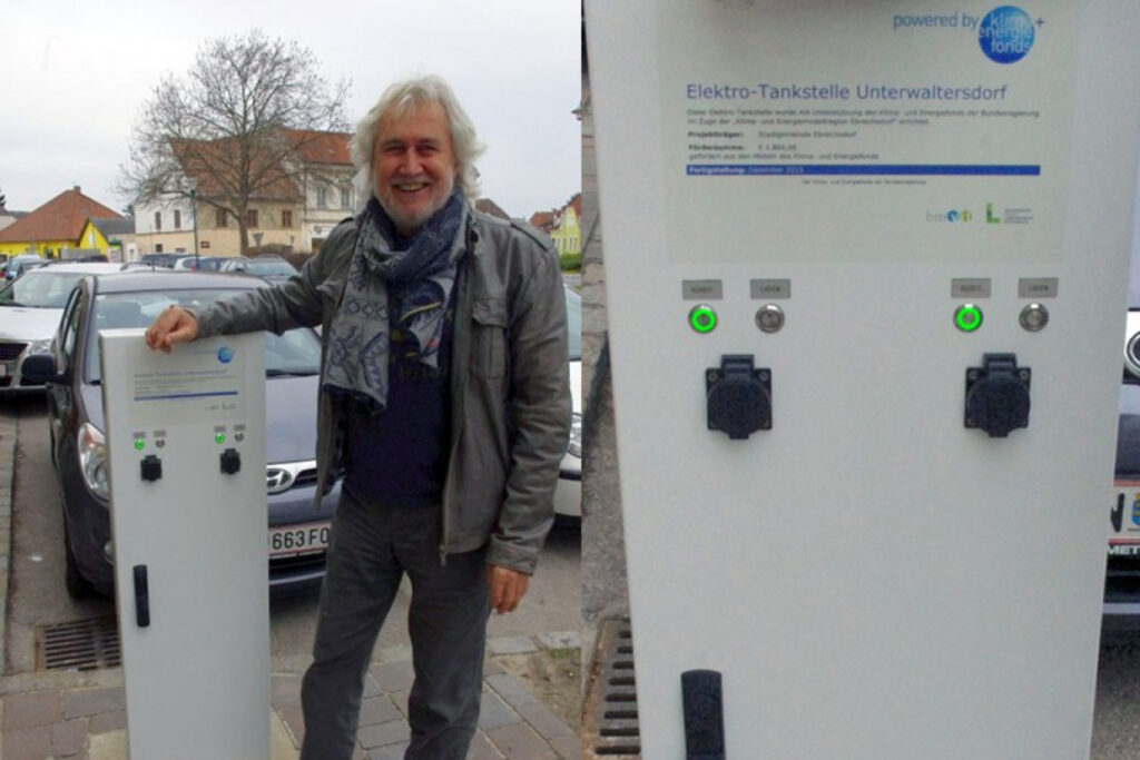 31. Jän. 2016 3. E-Tankstelle in Ebreichsdorf