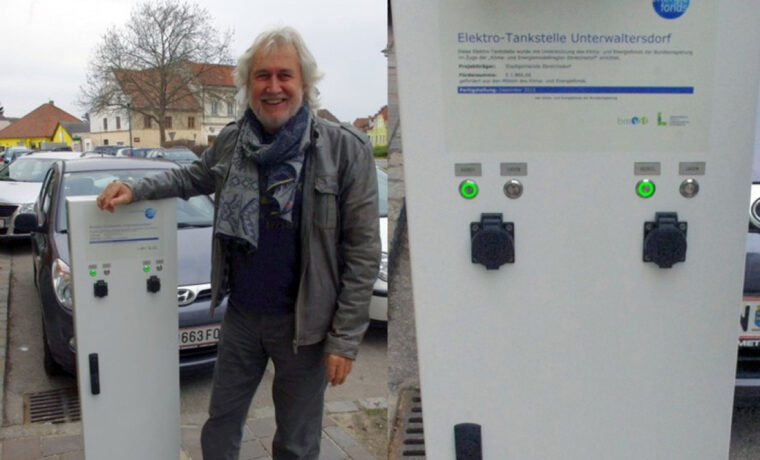 31. Jän. 2016 3. E-Tankstelle in Ebreichsdorf